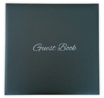 livre d'or Guest Book Noir couverture matelassée Fabriqué en France