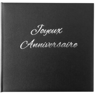 Livre d'or Joyeux anniversaire - fabriqué en France