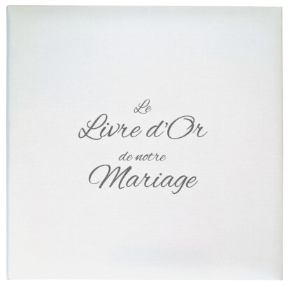 Livre d'or Mariage Blanc